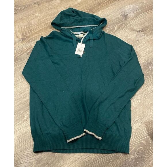 Men's  Hoodie Sweater‎ size Large Forest Biome Color - Picture 1 of 3